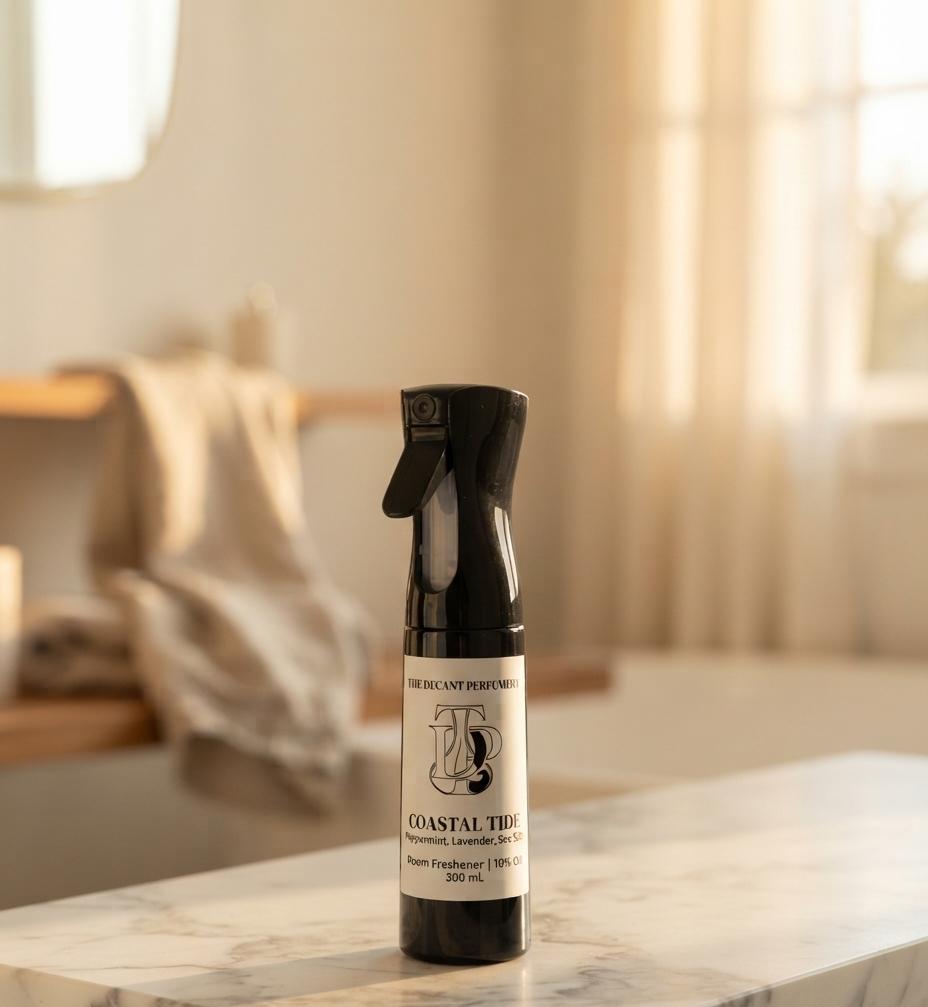 Coastal Tide — Crisp Peppermint, Sea Salt & Cedarwood Ambient Nano Mist