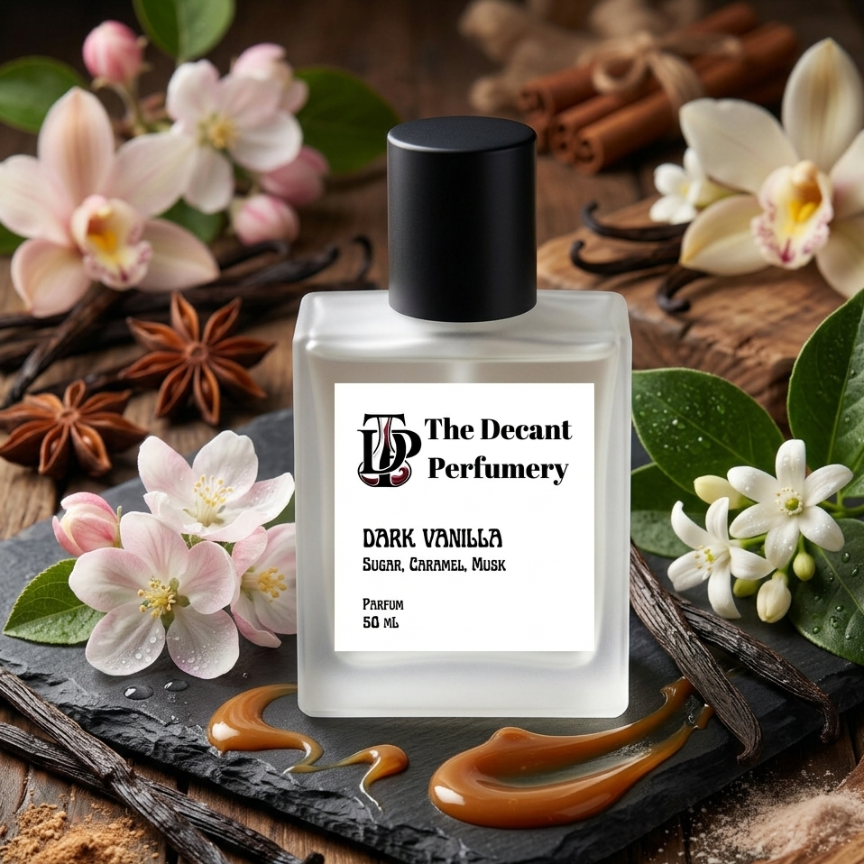 Dark Vanilla — Smoldering Bean & Velvet Wood Parfum