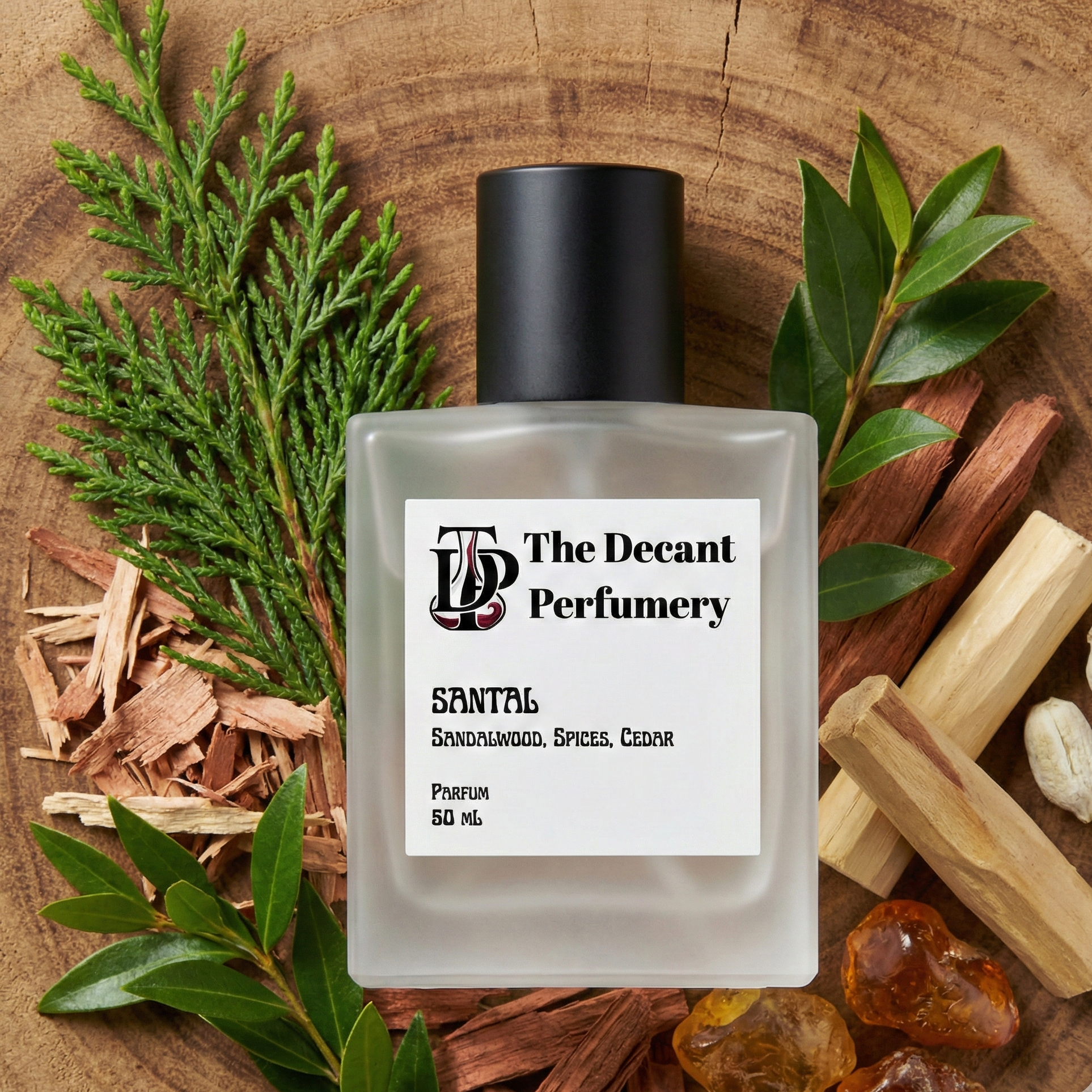 Santal — Creamy Sandalwood & Crisp Cypress Parfum
