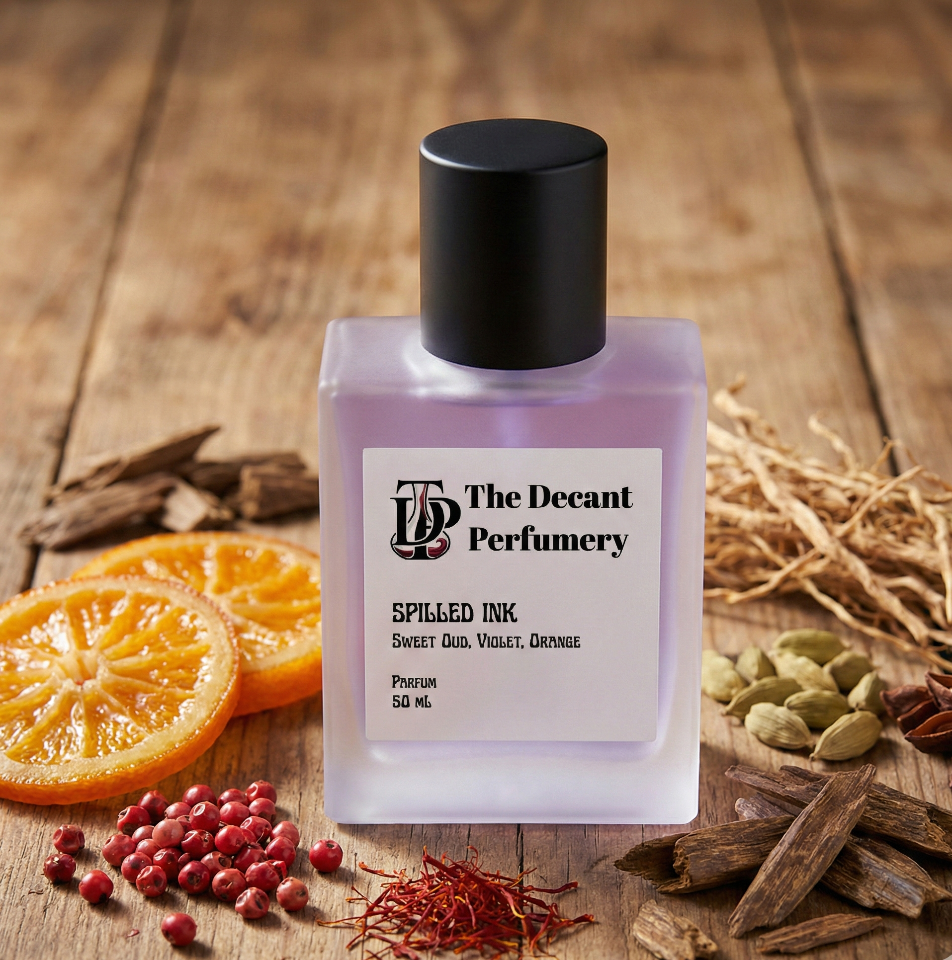 Spilled Ink | Sparkling Oud & Saffron