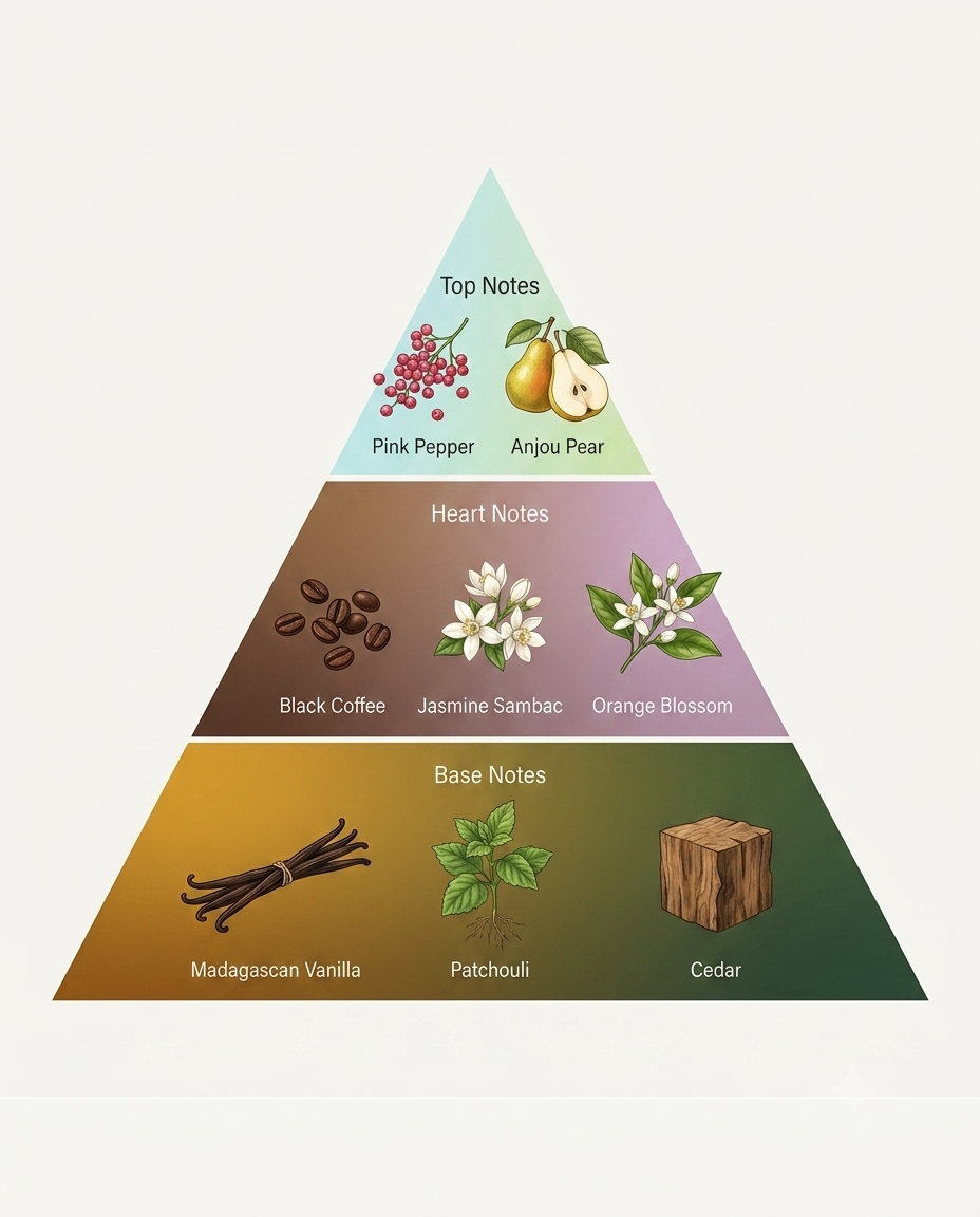 Marsala — Dark Coffee, Jasmine & Warm Vanilla Extrait