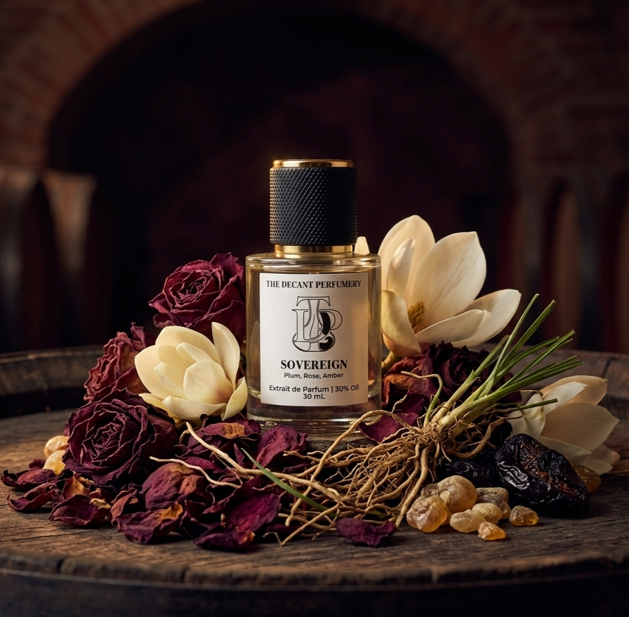 Sovereign — Royal Rose, Spiced Saffron & Golden Amber Extrait