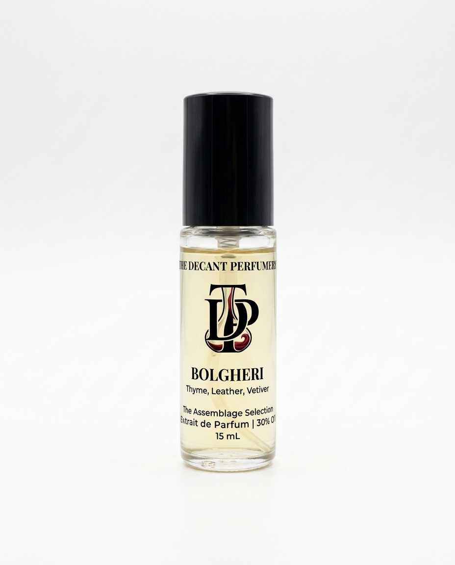 Bolgheri — Tuscan Black Leather, Spiced Cardamom & White Moss Extrait