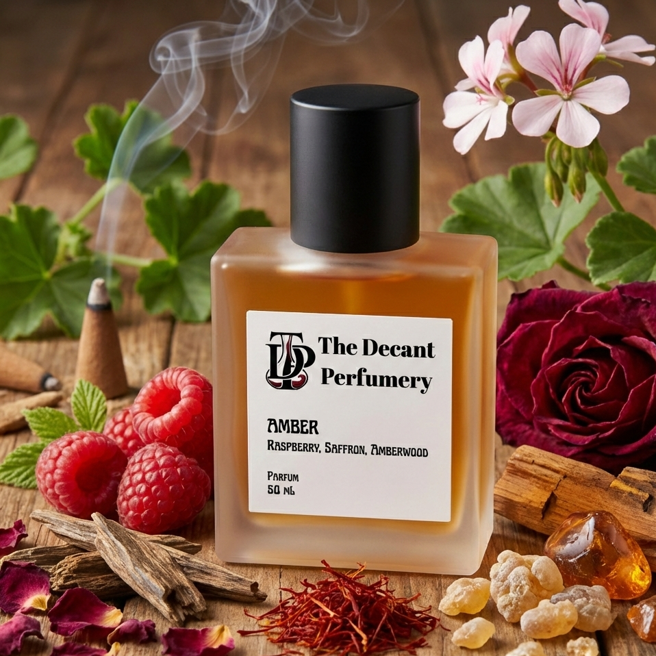 Amber — Luminous Oud & Raspberry Rose Parfum