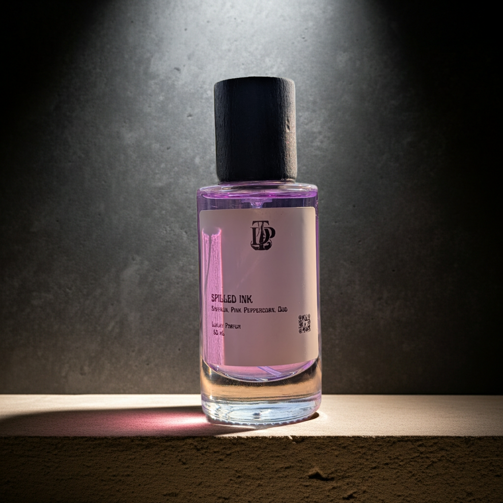 Spilled Ink | Sparkling Oud & Saffron